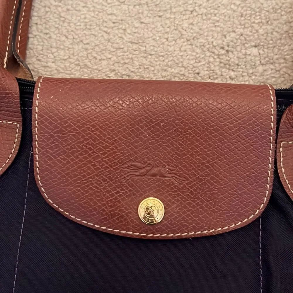 LongChamp Small Tote Purple - Picture 5 of 7